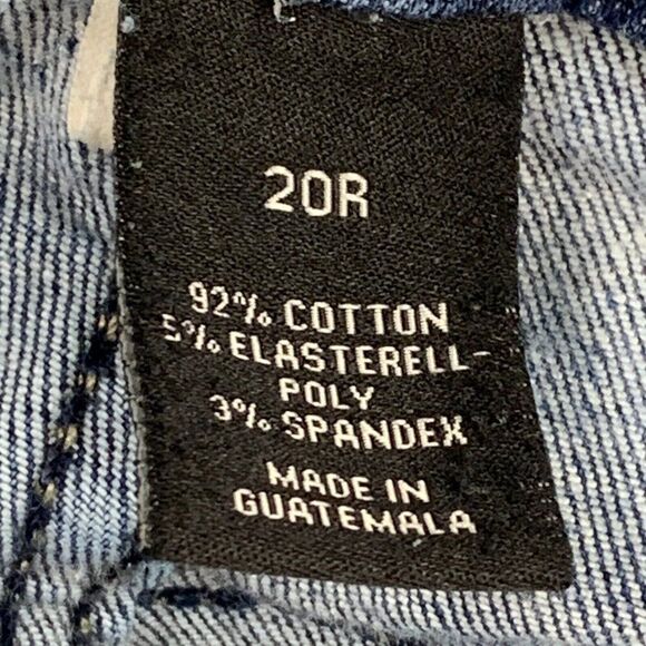 Lane Bryant Jeans sz 20 R Skinny Medium Wash Inseam 29" Stretch - Picture 10 of 11